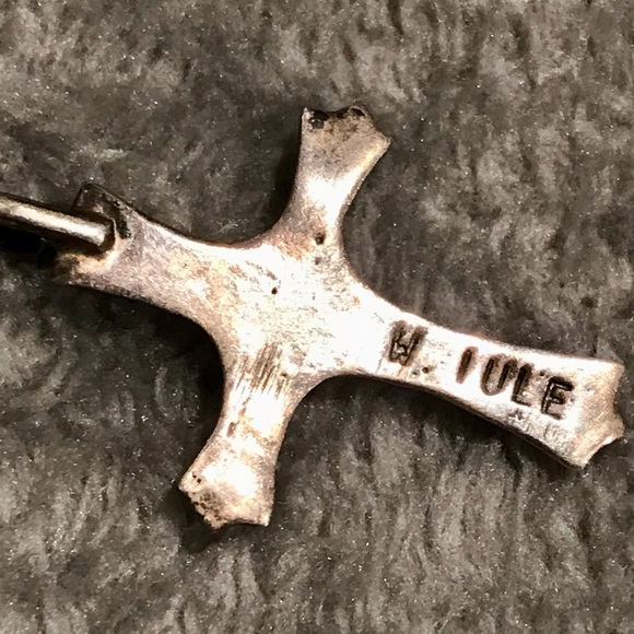 Zuni VINTAGE “W. IULE” cross - Picture 3 of 3